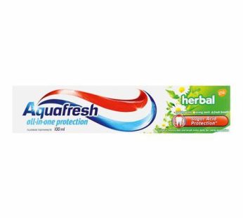 AQUAFRESH TOOTHPASTE HERBAL 12x100ml