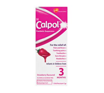 CALPOL PAEDIATRIC SYRUP 6x50ML