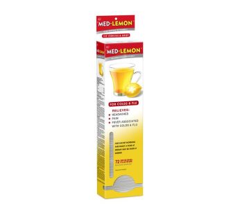 MED LEMON – REGULAR 72’S DISPENSER