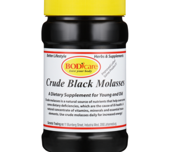 BODICARE MOLASSES CRUDE BLACK 6x500gr