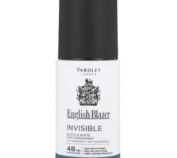 YARDLEY ROLL-ON ENGLISH BLAZER – INVISIBLE 6x50ml