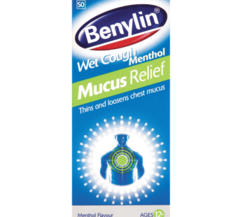 BENYLIN WET COUGH SYRUP – MENTHOL 6x50ml