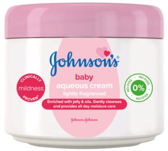 JOHNSONS AQUEOUS CREAM – LIGHT FRAGRANCE (PINK) 6x350ml
