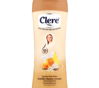CLERE HAND & BODY LOTION VANILLA HONEY CREAM 6x400ml