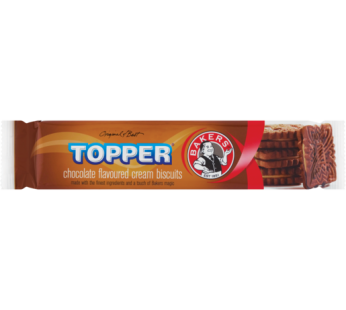 BAKERS TOPPER BISCUITS – CHOCOLATE 12x125gr