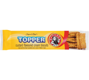 BAKERS TOPPER BISCUITS – CUSTARD 12x125gr