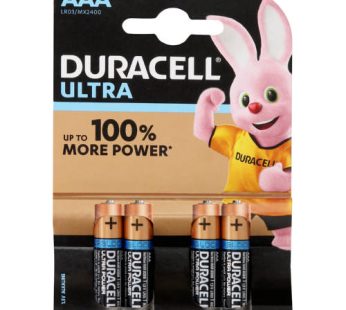 DURACELL BATTERIES ULTRA POWER AAA 4’S