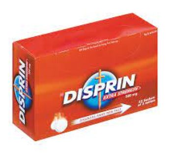 DISPRIN EXTRA STRENGTH 52×2’s