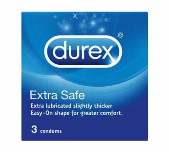 DUREX EXTRA SAFE CONDOMS 12×3’s