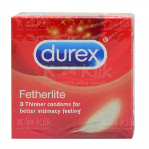 DUREX FETHERLITE CONDOMS 12x3's
