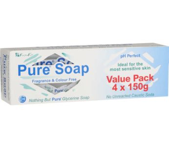 PURE SOAP VALUE PACK 4x150gr