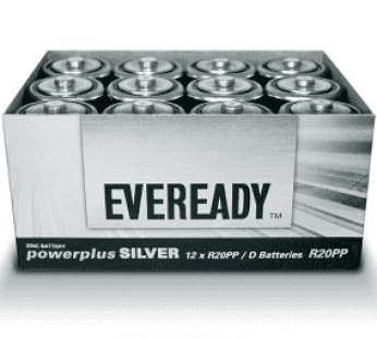 EVEREADY BATTERIES TRAYS R20PP 12?s